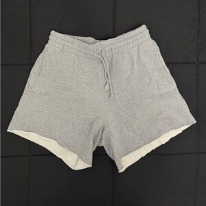 TNA Light Gray Athletic Shorts